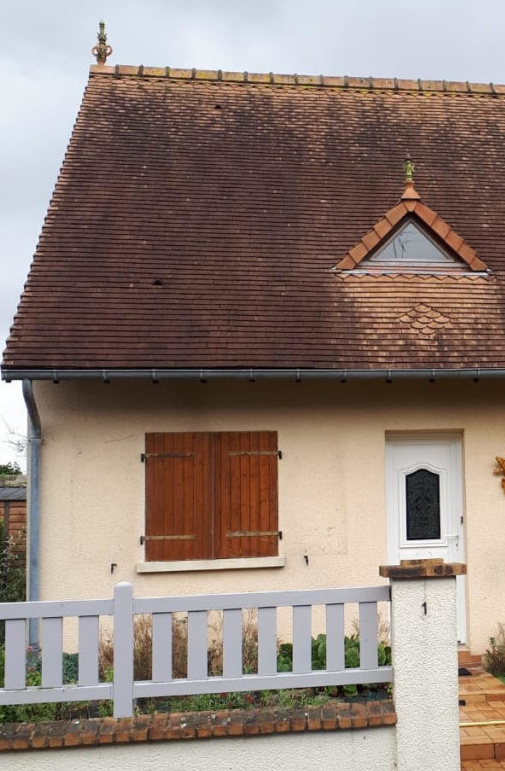 Toiture avant rénovation - État initial avant intervention couvreur Lot (46)